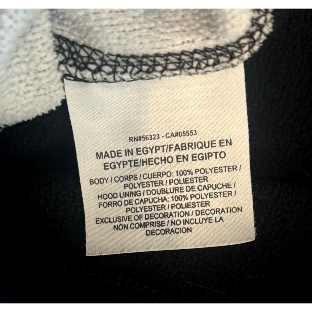 Nike Therma-FIT Mens Hoodie Black Grey Pullover Sweatshirt Large L Training - Picture 12 of 13